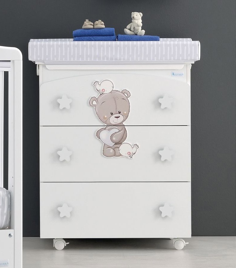 LoveMe-lettino-bianco Azzurra Design - Bagnetto Love Me - immagine 1