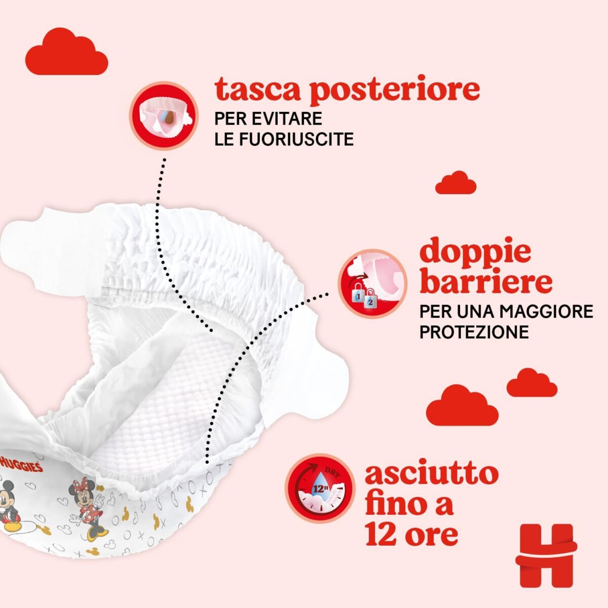 Huggies - Pannolini Little Movers Pacco Giga