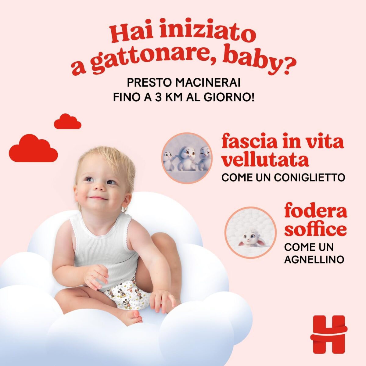 Huggies - Pannolini Little Movers Pacco Giga