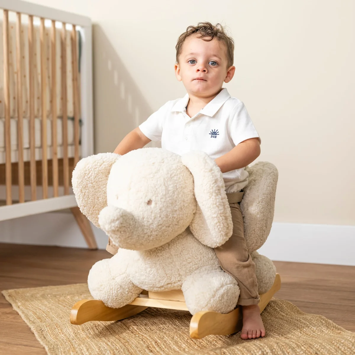 Nattou - Dondolo Elefante teddy