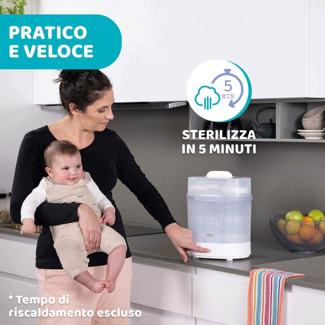 Chicco - Sterilizzatore a vapore modulare