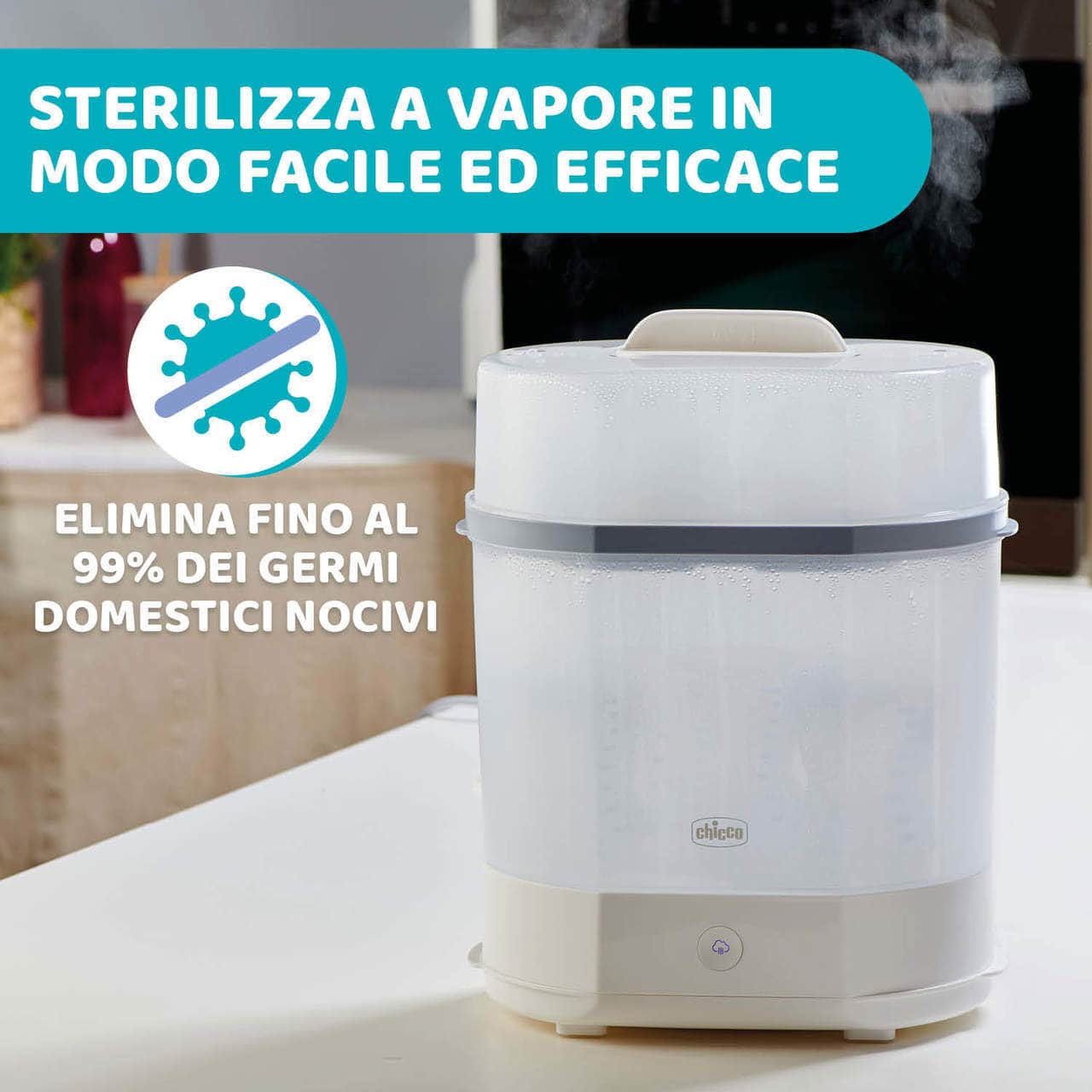 Chicco - Sterilizzatore a vapore modulare