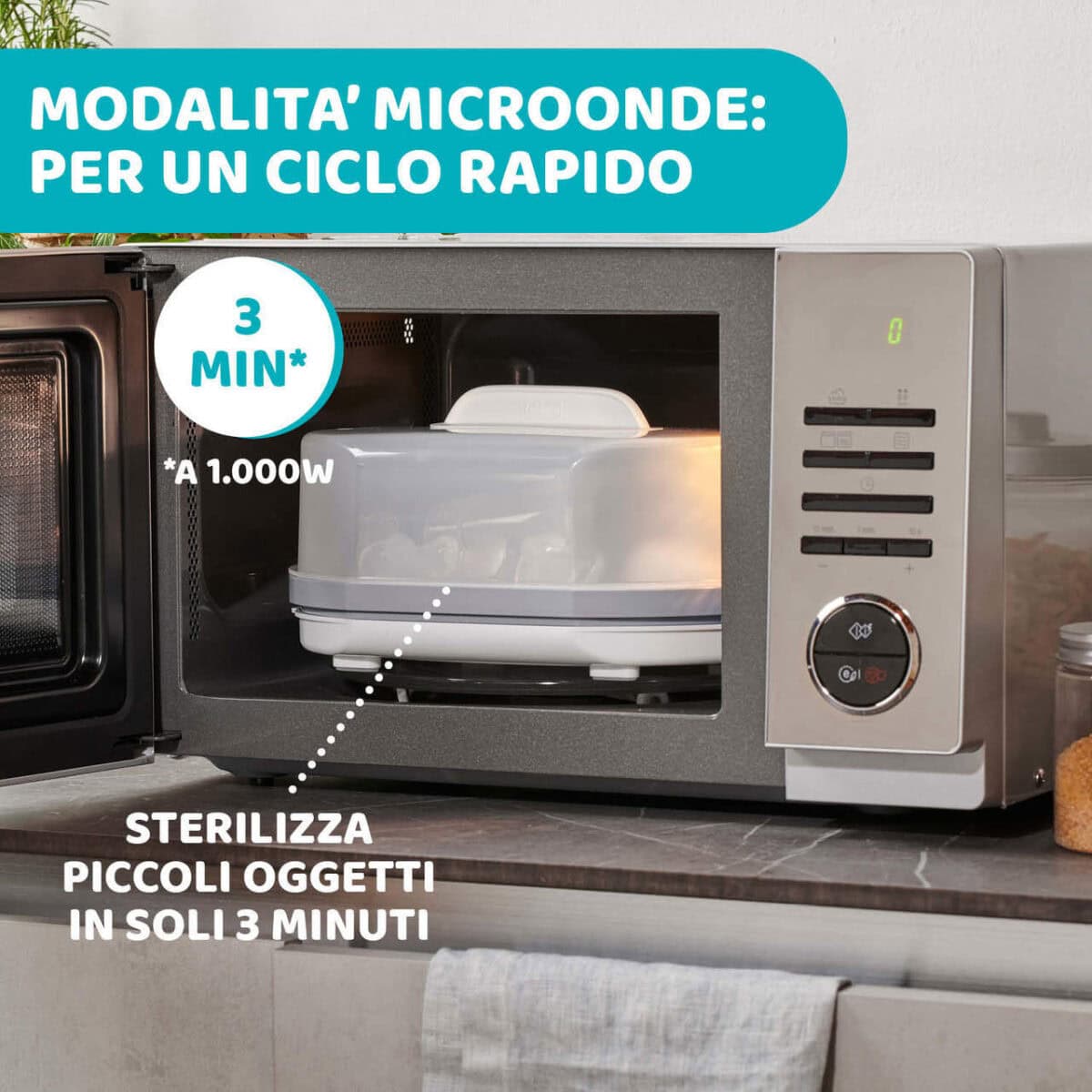 Chicco - Sterilizzatore a vapore modulare
