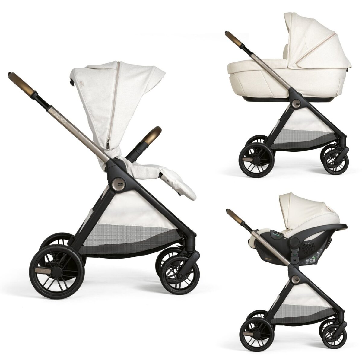 Chicco – Trio Bellaggio con borsa + omaggio stand Lullaglide