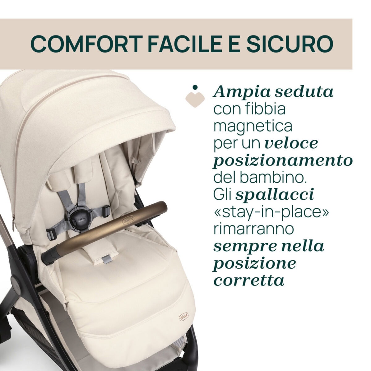 Chicco - Trio Bellagio con borsa + stand Lullaglide in OMAGGIO