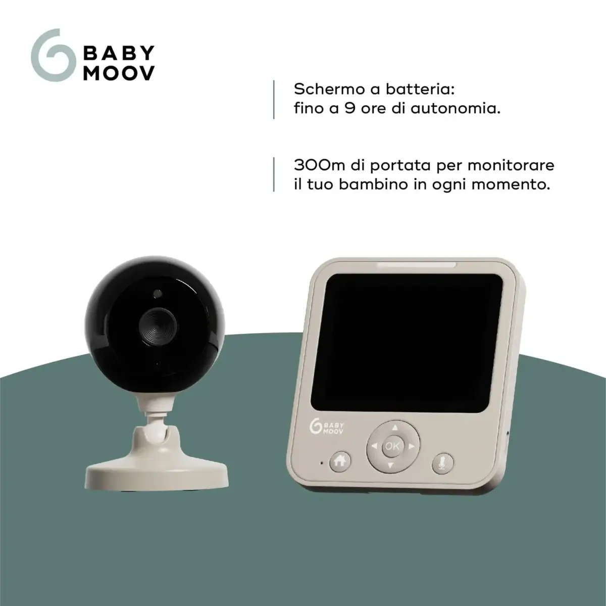 Babymoov - Monitor audio video YOO Start