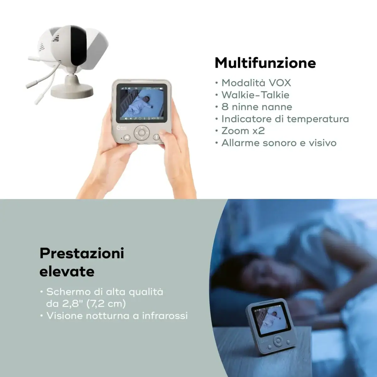 Babymoov - Monitor audio video YOO Start