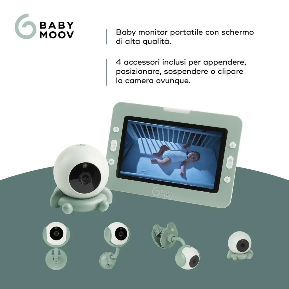 Babymoov - Baby monitor video YOO Go+HD