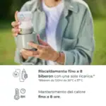 Nuvita - Scaldabiberon portatile universale Warm'n'Go