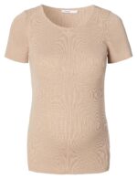 Completo premaman Javi in cotone biologico e viscosa certificati OCS: top a maniche corte e pantaloni svasati, comodo, fresco e versatile, ideale per la primavera/estate e perfetto anche dopo la gravidanza.