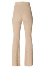 Completo premaman Javi in cotone biologico e viscosa certificati OCS: top a maniche corte e pantaloni svasati, comodo, fresco e versatile, ideale per la primavera/estate e perfetto anche dopo la gravidanza.