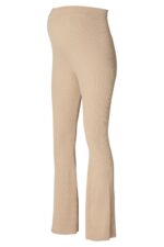 Completo premaman Javi in cotone biologico e viscosa certificati OCS: top a maniche corte e pantaloni svasati, comodo, fresco e versatile, ideale per la primavera/estate e perfetto anche dopo la gravidanza.