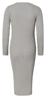 Noppies – Abito Premaman Bryne Grey Melange L’abito Bryne firmato Noppies è il capo ideale per vivere la gravidanza con stile senza rinunciare al comfort. Realizzato in maglia fine a costine con un mix di cotone biologico certificato OCS (50%) e acrilico (50%), avvolge delicatamente la silhouette grazie alla sua elasticità naturale, adattandosi perfettamente alle forme che cambiano durante i nove mesi e continuando ad essere impeccabile anche dopo il parto. ✨ Caratteristiche principali Design raffinato: colore Grey Melange con texture a costine fini per un look essenziale e sempre di tendenza. Vestibilità versatile: silhouette aderente e femminile, con lunghezza oltre il ginocchio fino agli stinchi. Comfort assoluto: scollo rotondo, maniche lunghe e tessuto elasticizzato che accompagna le forme senza stringere. Utilizzo prolungato: indossabile durante tutta la gravidanza e perfetto anche nel post-parto. Sostenibilità certificata: realizzato con cotone biologico secondo lo standard internazionale OCS (Organic Content Standard – CU1392474), per una moda più responsabile. Stagione: ideale per i mesi Fall/Winter, caldo ma leggero, facile da abbinare a cardigan, giacche e stivali. 🧼 Istruzioni di lavaggio Lavare in lavatrice a 30° Non candeggiare Non utilizzare l’asciugatrice Stirare a bassa temperatura (max 110°C) Non lavare a secco 🌍 Moda consapevole In Noppies crediamo che le scelte di oggi possano migliorare la qualità della vita dei nostri bambini domani. Per questo i nostri capi sono pensati per durare nel tempo, così che possano portare gioia anche a chi li indosserà dopo di te. Con l’abito Bryne, comfort e sostenibilità si fondono in un look elegante e senza tempo, perfetto per accompagnarti in ogni fase della maternità.
