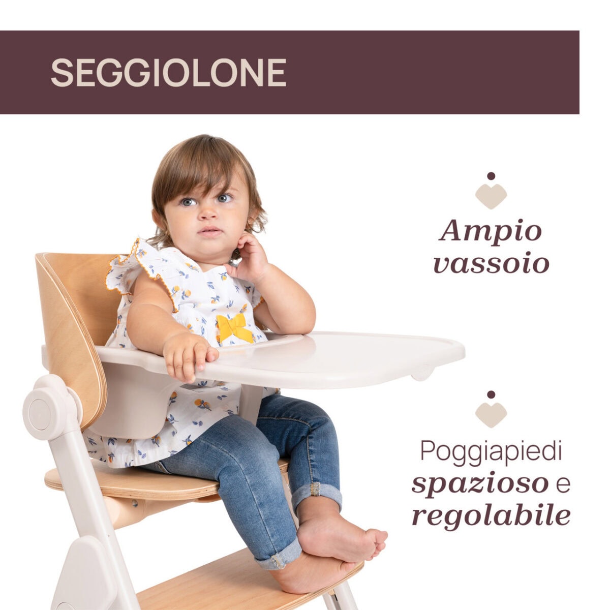 Chicco - Seggiolone evolutivo Meraviglia