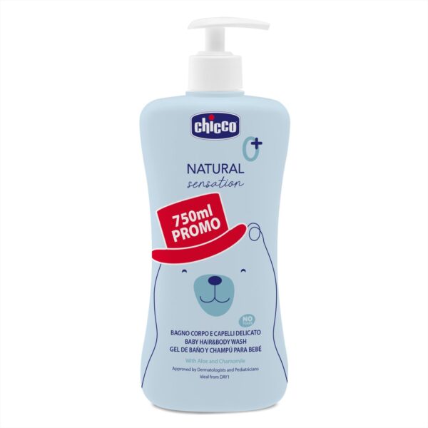Chicco - Bagno Corpo & Capelli Delicato 750 ml