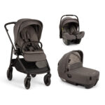 NUNA – Trio Swiv Thunder con navicella Cari Next e seggiolino auto Pipa Next
