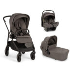 NUNA – Trio Swiv Thunder con navicella Lytl e seggiolino auto Pipa Next