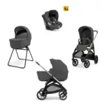 INGLESINA &ndash; System Quattro Aptica Marble Grey con Darwin Infant