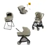 INGLESINA &ndash; System Quattro Electa Hangar Beige con Darwin Infant Recline Evo