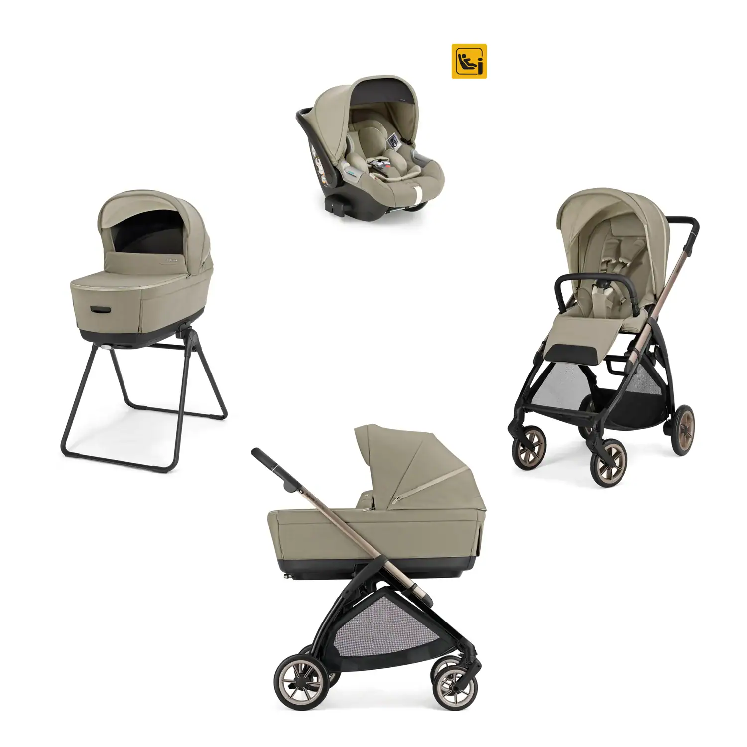 INGLESINA – System Quattro Electa Hangar Beige con Darwin Infant