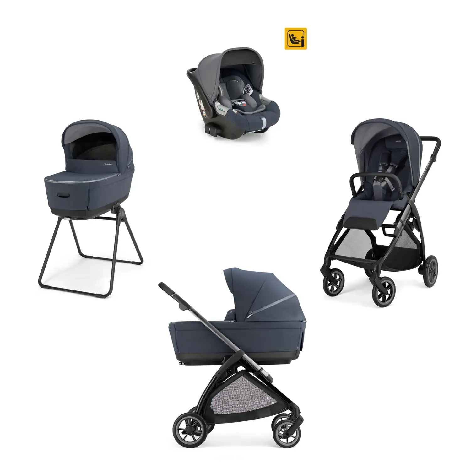 INGLESINA – System Quattro Electa Rooftop Blue con Darwin Infant