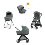 INGLESINA &ndash; System Quattro Electa Studio Grey con Darwin Infant Recline Evo
