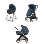 Inglesina - Trio Electa 2025 con ovetto darwin recline hundson blue