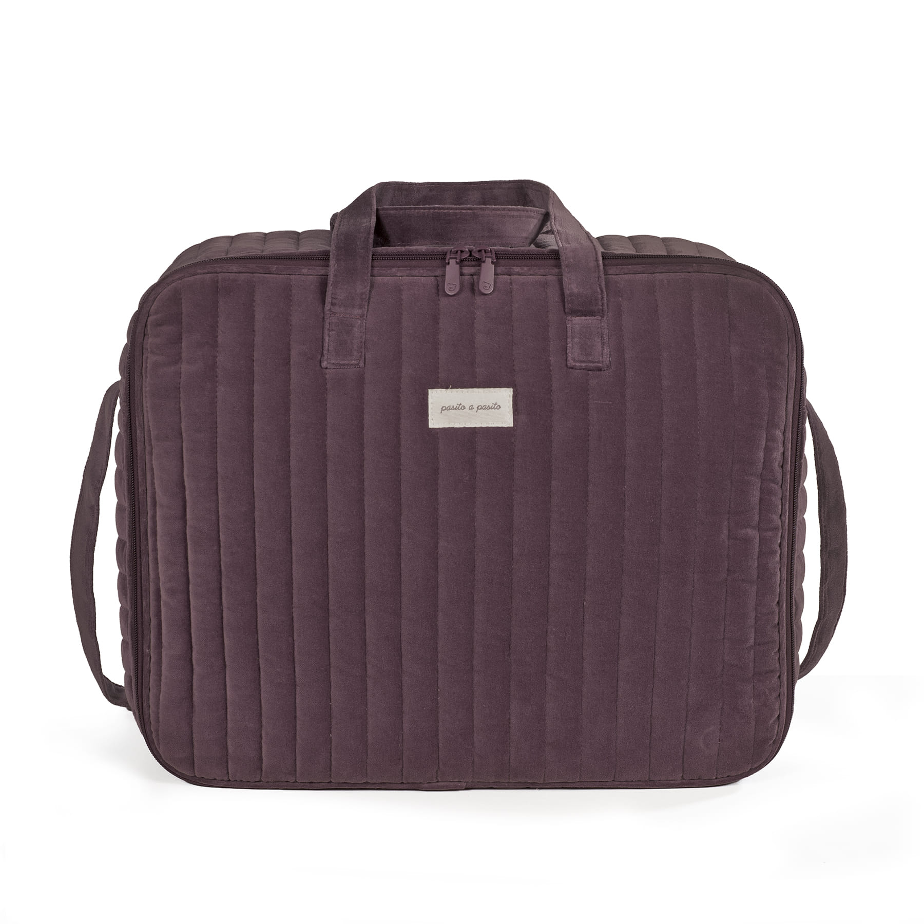 borsa parto PASITO A PASITO - Valigia Nascita Cherry Velvet - immagine 1