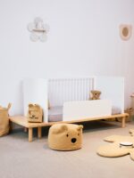 Childhome - Pouf Bambini Morbido con Orecchie Orsetto - immagine 7