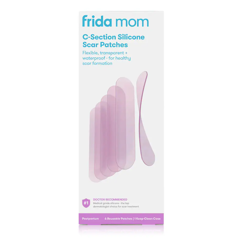 CEROTTO FERITA PARTO CESAREO Frida Mom – Cerotti in Silicone Medicale per Cicatrice da Parto Cesareo (6 Pezzi) - immagine 1