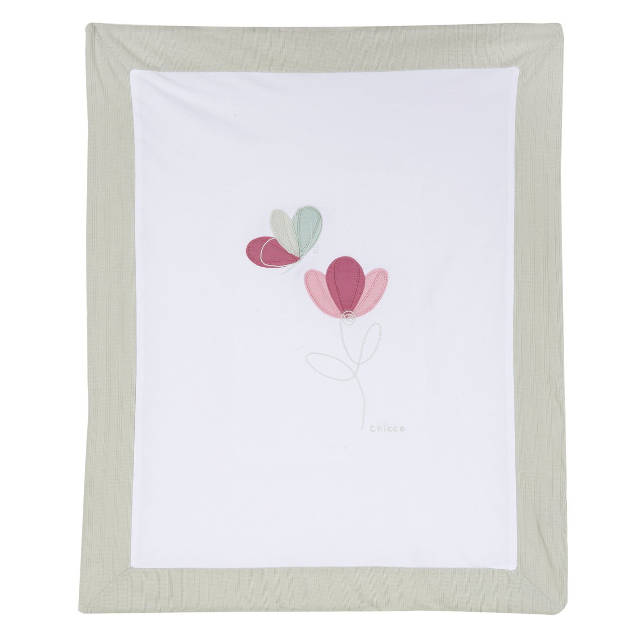 coperta carrozzina Chicco - Coperta Carrozzina Neonata in Jersey di Cotone Elasticizzato - immagine 1