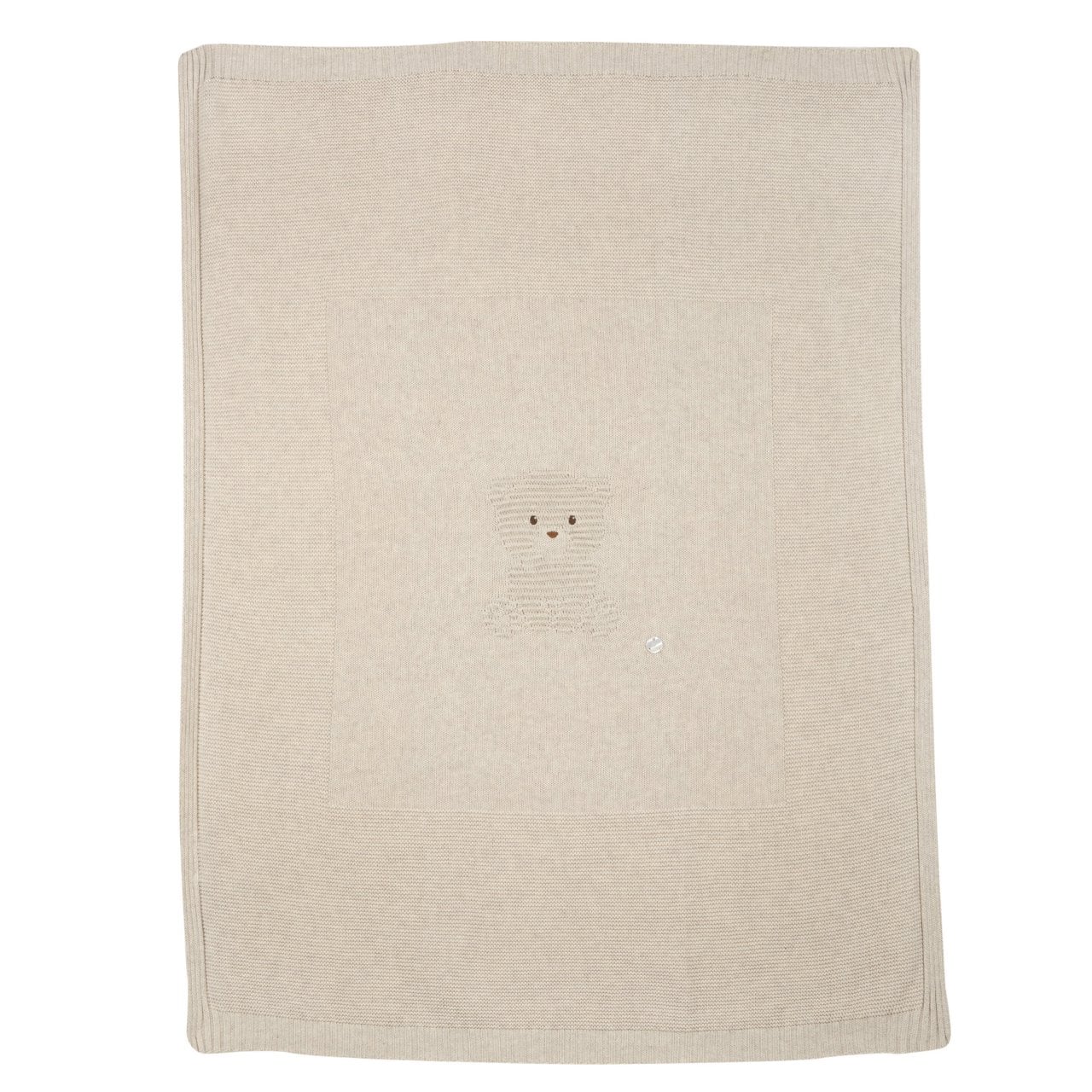 coperta cicco basic Chicco - Coperta Carrozzina in Maglia di Cotone Naturale - immagine 1