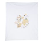 Chicco - Coperta carrozzina Jersey di Cotone Bianca