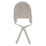 Chicco - Cuffietta in Filo 100% Cotone Beige 0-3 mesi