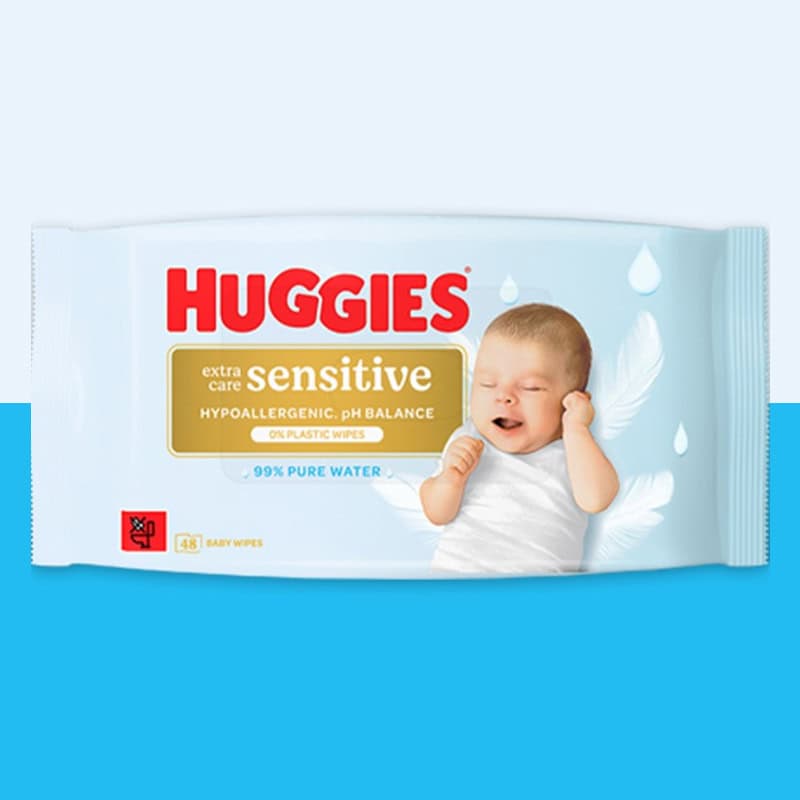 huggies_salviettine_sensitive_1 Huggies - Salviettine Extra Care Sensitive - immagine 1