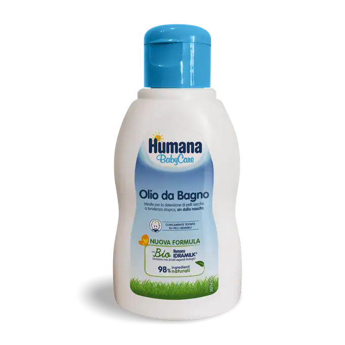 humana_oliobagno Humana Babycare - Olio da Bagno - immagine 1